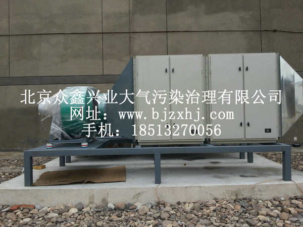 制罐北京公司罐体印刷废气治理案例1