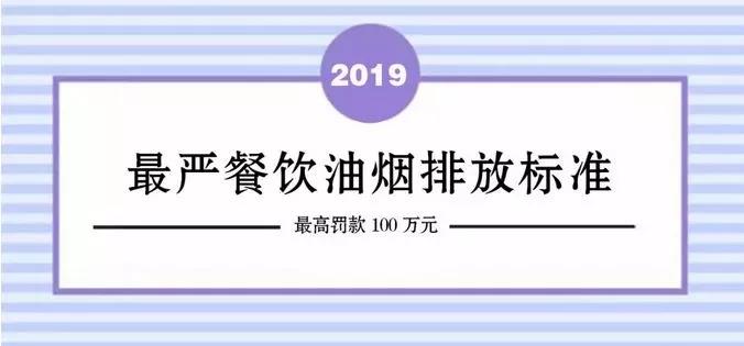 北京严餐饮油烟排放标准开始执行！高罚款100万