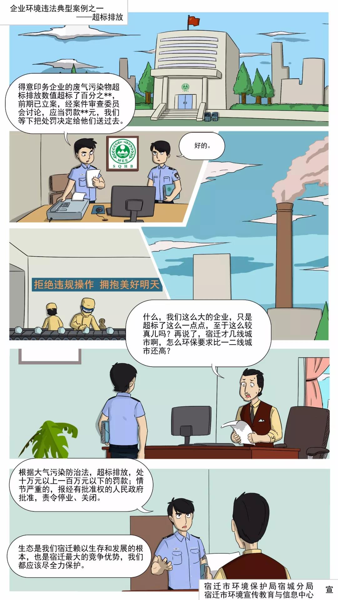 局用漫画解读：常见的企业环境违法行为有哪些？